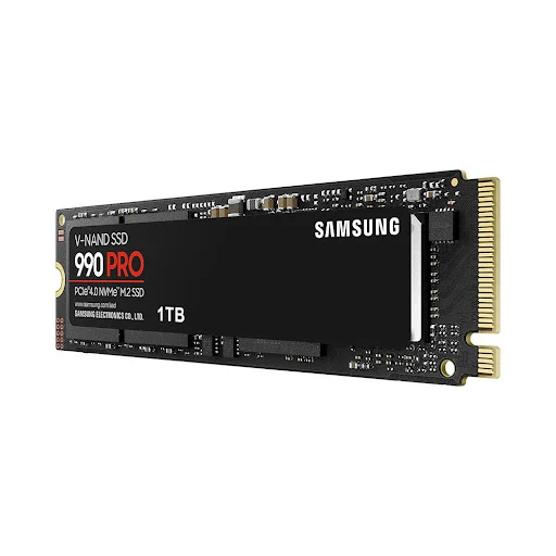 Ổ cứng gắn trong SSD Samsung 990 Pro 1TB M2 PCIe 4.0 (MZ-V9P1T0BW)