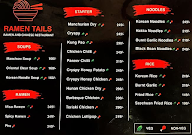 Ramen Tails menu 1