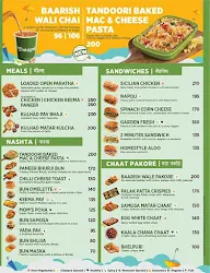 Chaayos Chai+Snacks=Relax menu 2