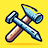 Hammers and Nails with weapons icon