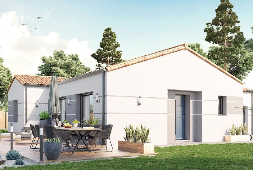  Vente Terrain + Maison - Terrain : 747m² - Maison : 97m² à Saint-Benoist-sur-Mer (85540) 