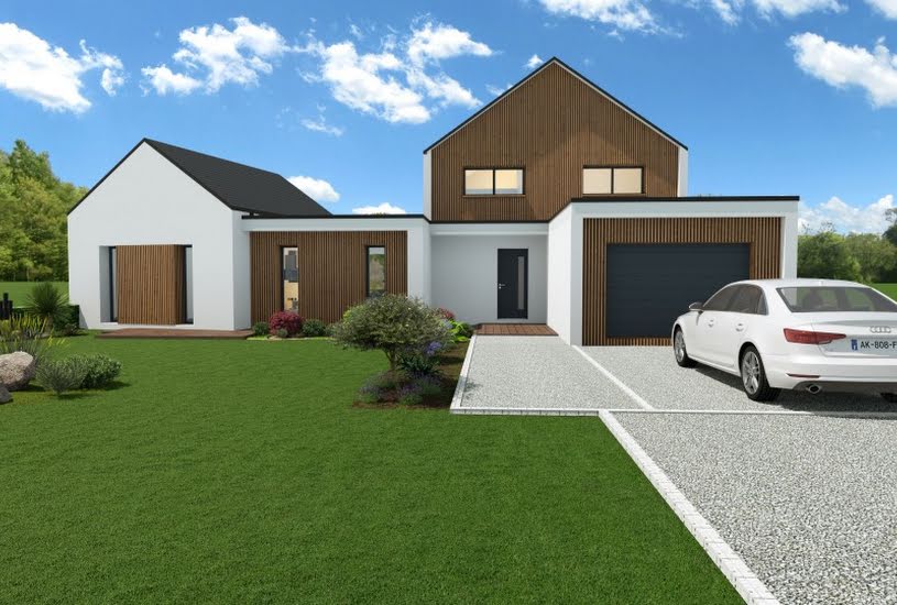  Vente Terrain + Maison - Terrain : 468m² - Maison : 163m² à Romagne (33760) 