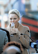 ENTHRALLED: Princess Charlene at the Polaris project presentation this week Picture: MICHELLY RALL/WIREIMAGE