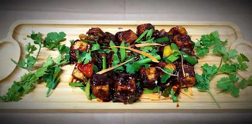 Paneer Dry In Taiwan Barbeque Sauce