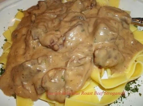 Roast Beef “Stroganoff