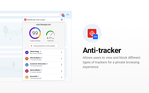 Bitdefender Anti-tracker