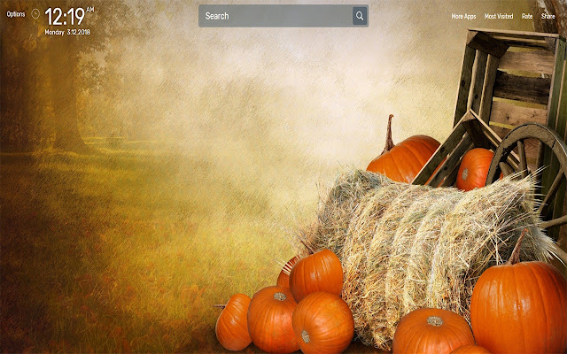 Autumn Wallpapers NewTab Theme