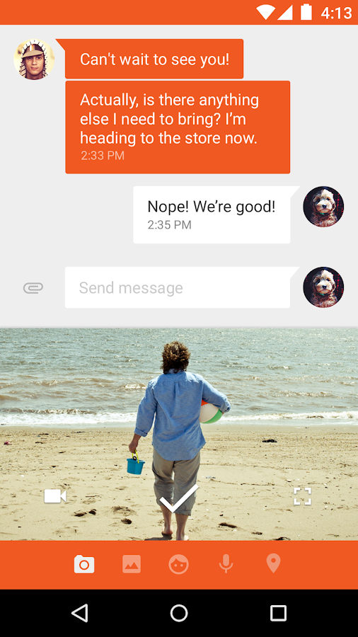    Messenger- screenshot  