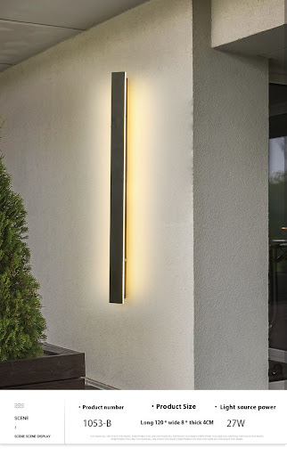 Title 4, Minimalist Strip Outdoor Waterproof Decorative ...