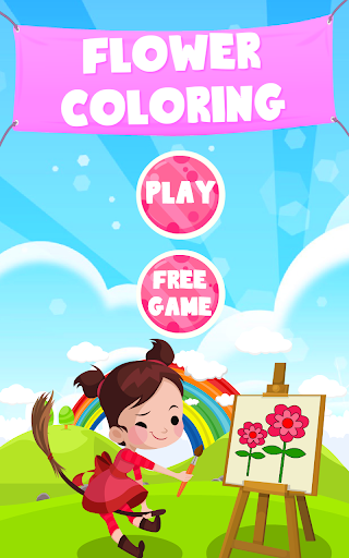 Flower Coloring Game