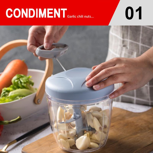 Title 2, Drawstring Vegetable Cutter Effortlessly Chop V...