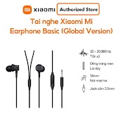 [Mã Elre500 Giảm 10% Đơn 500K] Tai Nghe Xiaomi Mi Earphone Basic - Hàng Chính Hãng - Zbw4355Ty | Zbw4354Ty