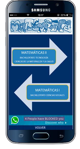 MATES Selectividad