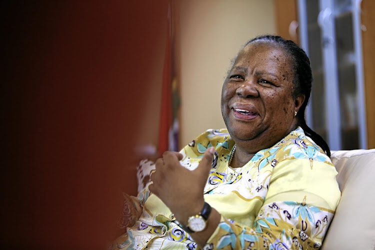 International relations and co-operation minister Naledi Pandor.