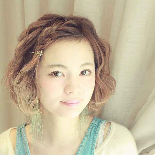 初心者さんおすすめ 伸ばしかけの長さ別前髪編み込みの作り方 ヘアアレンジ Trill トリル