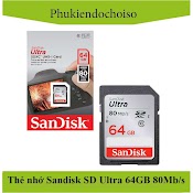 Thẻ Nhớ Sdxc 64Gb Ultra 533X (80Mb/S)