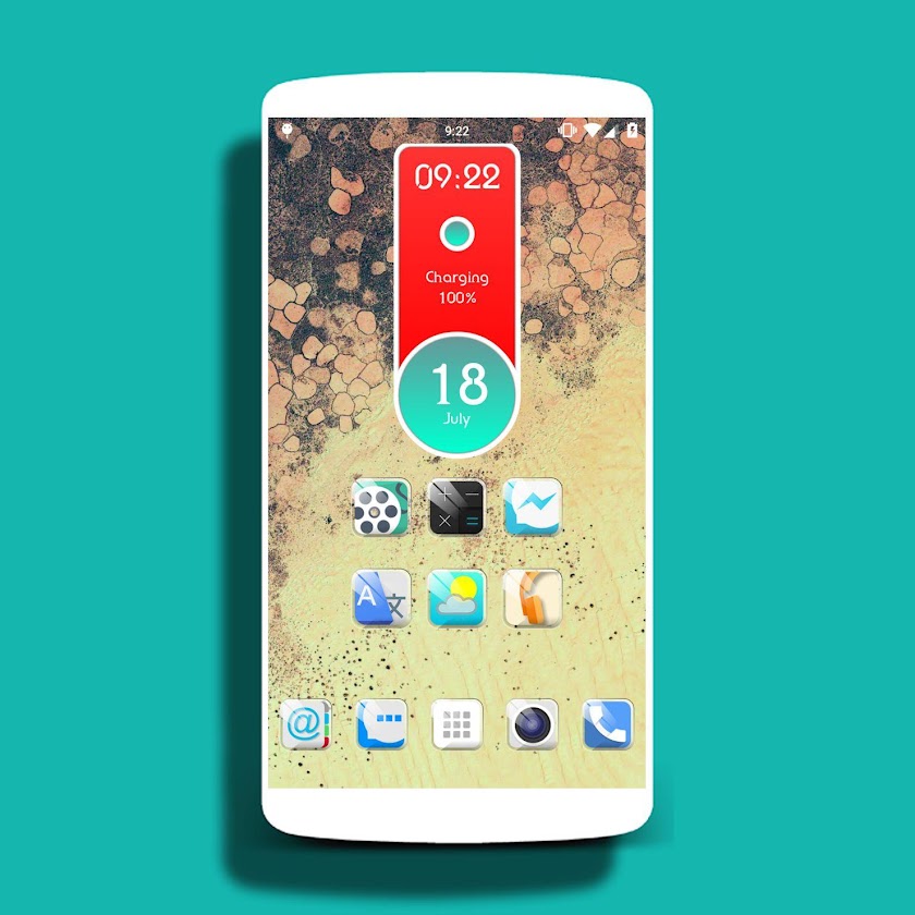 Crystal - icon pack  Theme HD Screen 2