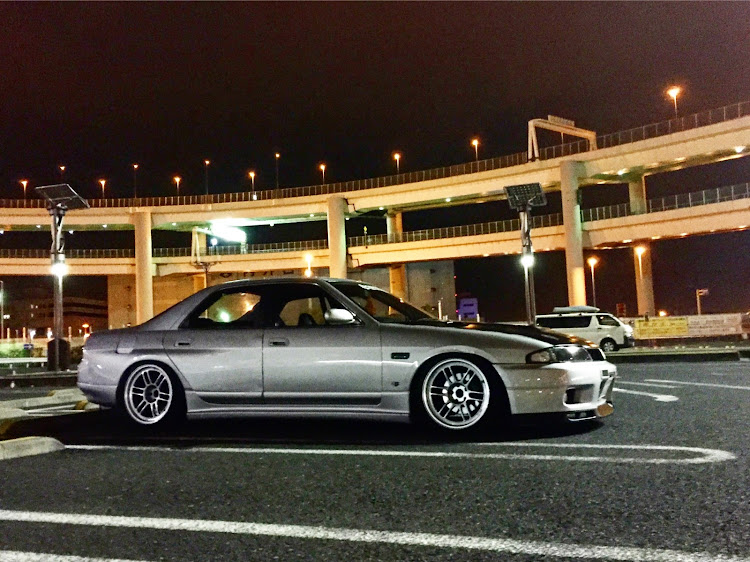 スカイラインのスカイライン・放置車両・大黒PA・ENKEI RPF1に関するカスタム事例の投稿画像1枚目