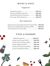 Sristi's Cookhouse menu 2