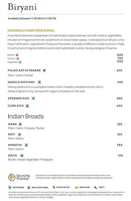 Courtyard By Marriott menu 6