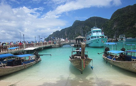 Ao Tonsai pier (Koh Phi Phi Island) small promo image