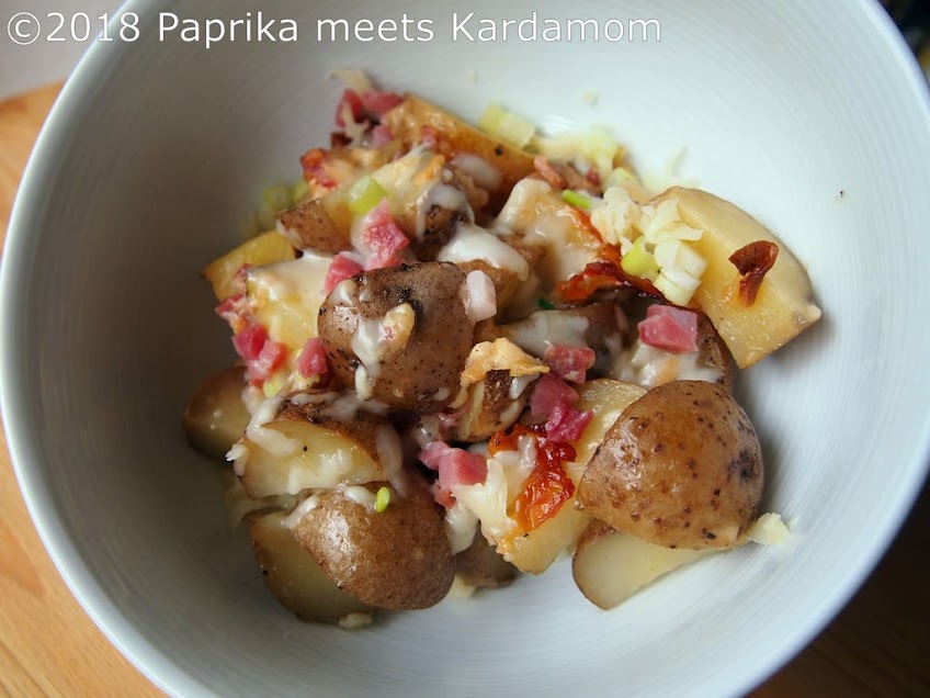 Würzige Raclette-Kartoffeln aus dem Slow Cooker | Paprika meets Kardamom