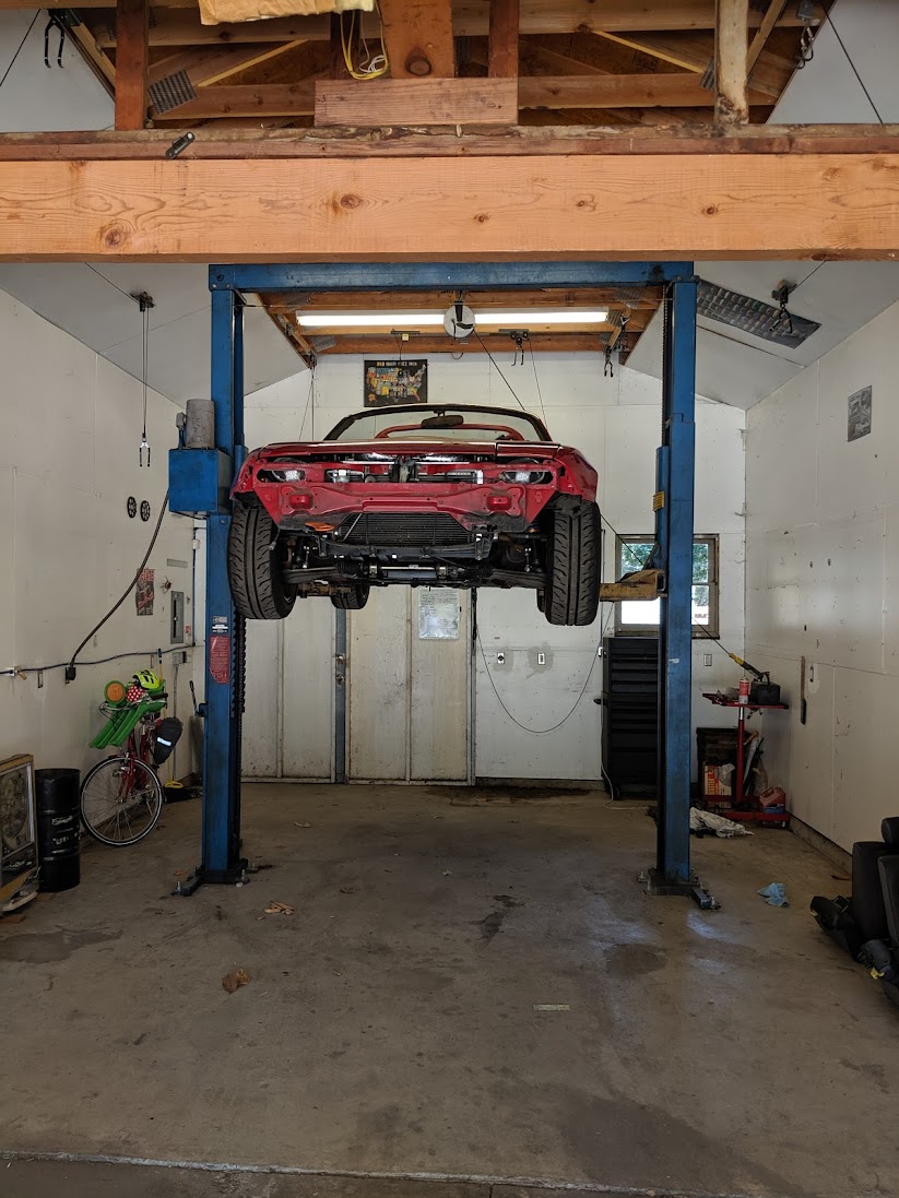 Living In The City Found A Garage With A Lift Work In