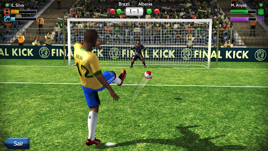  Final Kick: Futebol online Screenshot