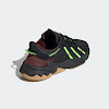 adidas x pusha t ozweego black / mystery brown