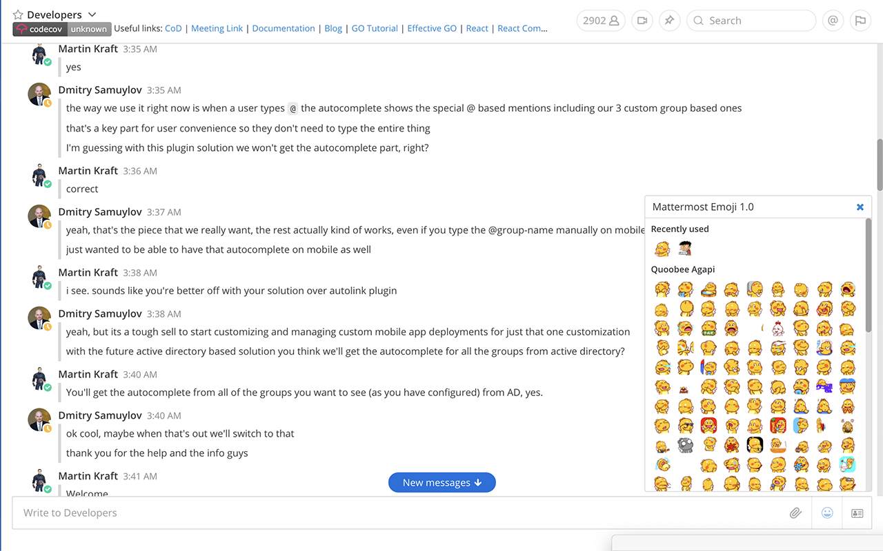 Mattermost Emoji Extension Preview image 4