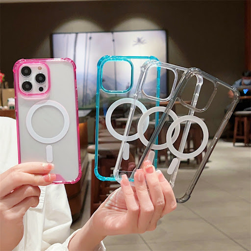 Title 4, Creative Four-corner Drop-resistant Magnetic Ph...