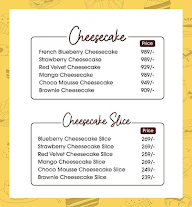 Cheesecakes By CakeZone menu 1