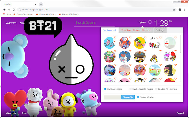 Bts Bt21 Wallpaper Hd New Tab Freeaddon Com