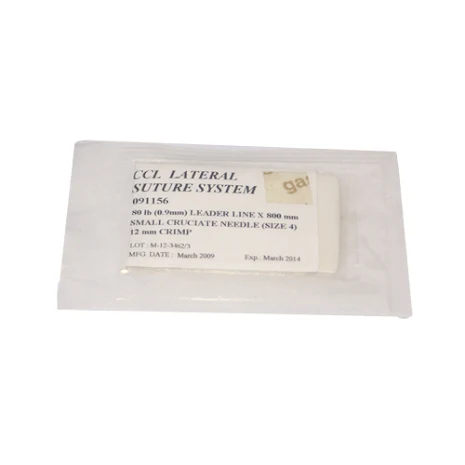 CCL sutur 100Lb 12mm crimp fabella nl