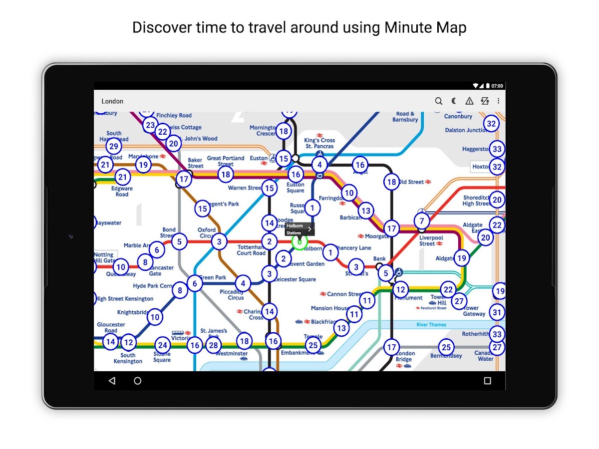 London Underground Map App 