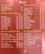 Delhi's Special menu 1