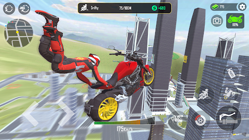 Screenshot GT Moto Stunt 3D: Driving Game