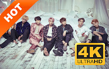 BTS Bangtan Boys New Tab HD Pop Stars Theme small promo image