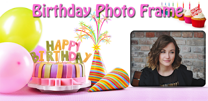 Birthday Photo Frame Editor Screenshot