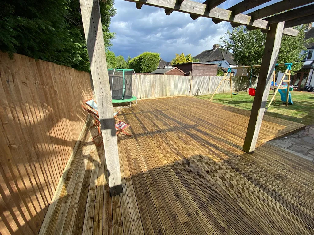 Album cover: Fencing & decking 