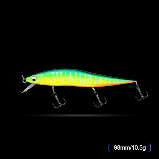 Title 3, Suspended Water Mino Freshwater Perch Lure. Rea...