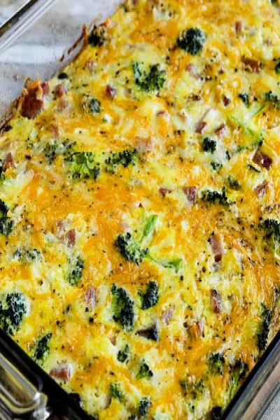 Broccoli & Mushroom Omelette