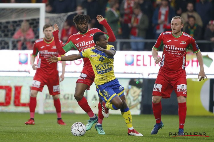 Nog stééds geen zege: KV Oostende laat zich kaas van het brood stelen tegen weerbaar STVV 