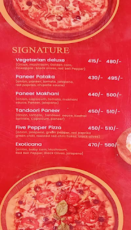 Pizza Town menu 2