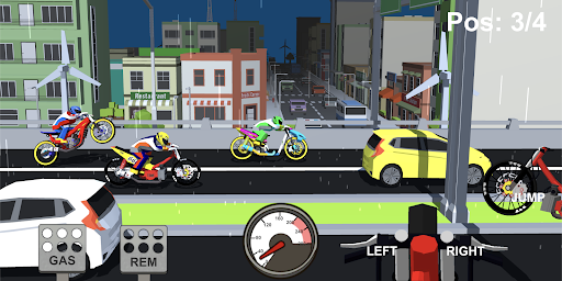 Screenshot Real Drag Bikers Racing