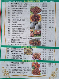 Saffron Valley menu 4