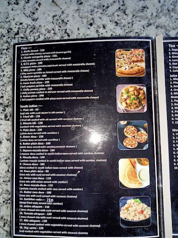 Star Restaurant menu 