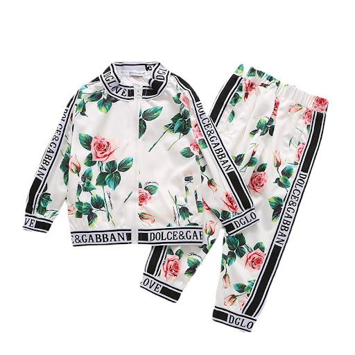 Title 6, Girls Baby Fashion Zip Sweatshirt Set – Stylish...