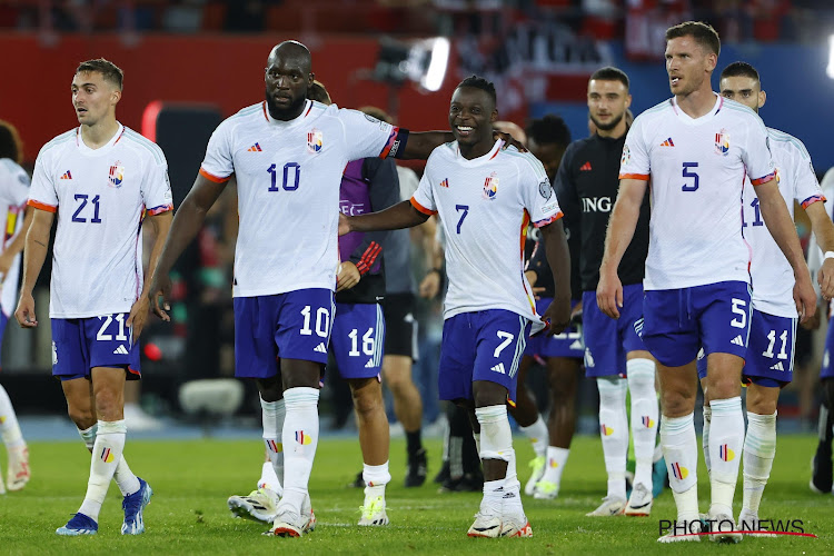 Le calendrier des Diables Rouges en Nations League est connu !