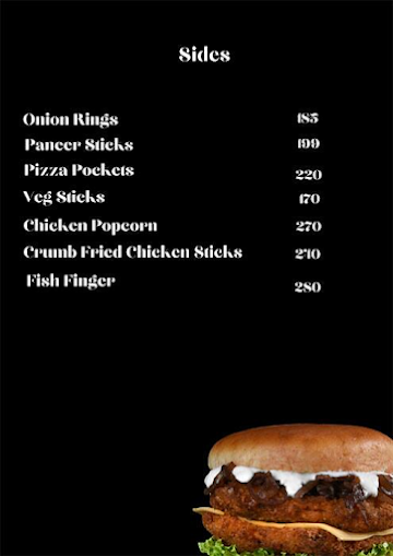 BIMBOX - Burger In My Box menu 